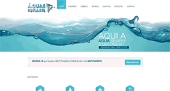 Desktop Screenshot of aguasdobrasil.org
